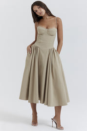 Falda Verano Elegante de Cintura Alta