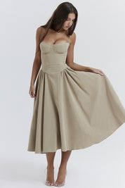 Falda Verano Elegante de Cintura Alta
