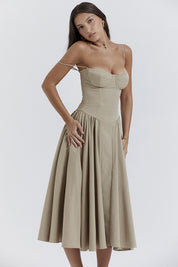 Falda Verano Elegante de Cintura Alta
