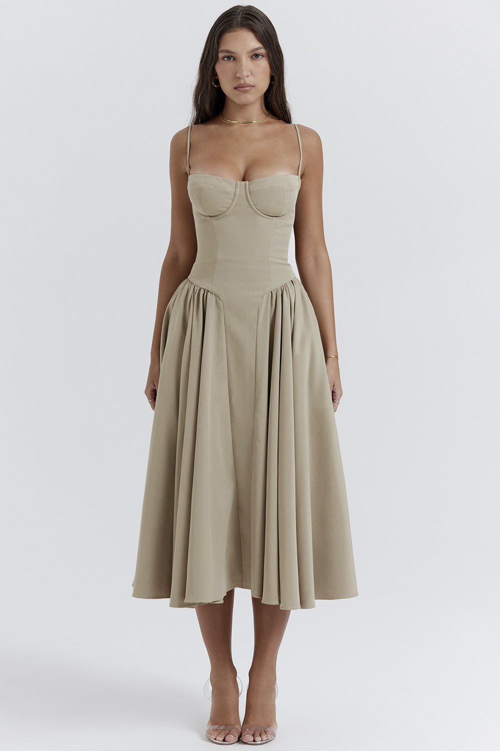 Falda Verano Elegante de Cintura Alta