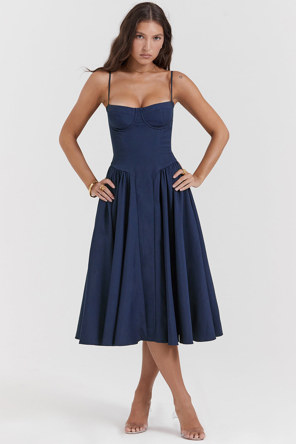 Falda Verano Elegante de Cintura Alta