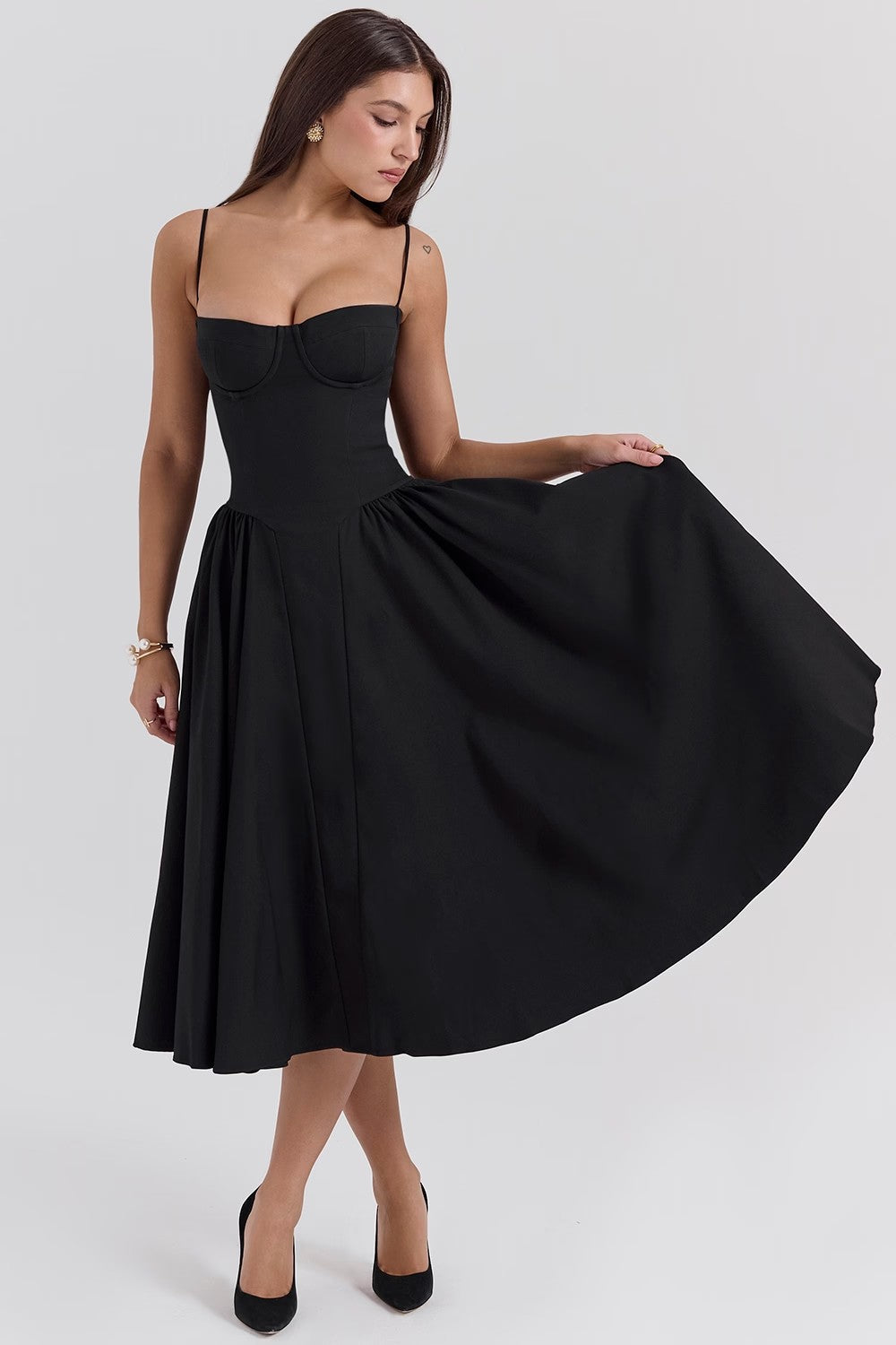 Falda Verano Elegante de Cintura Alta
