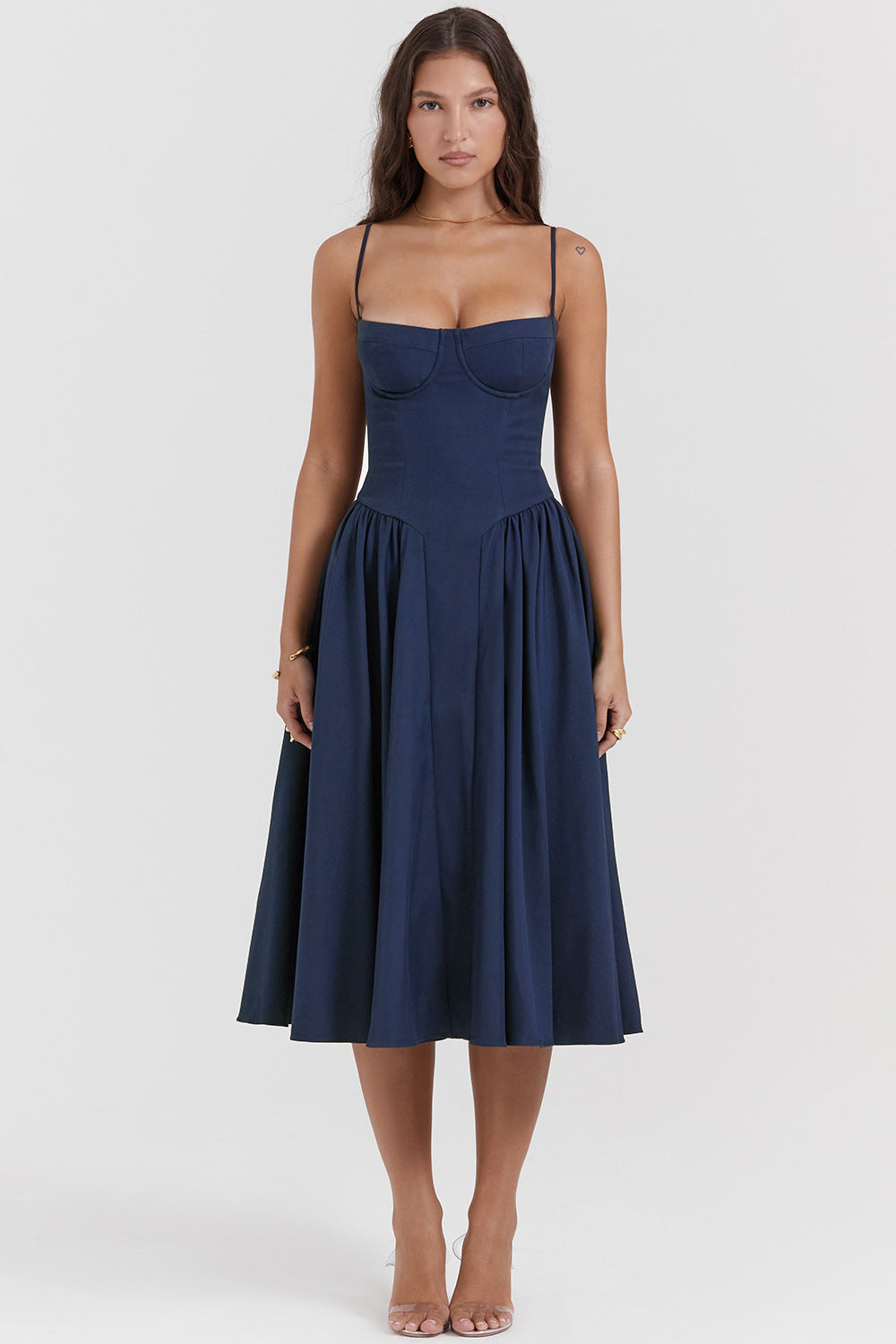 Falda Verano Elegante de Cintura Alta