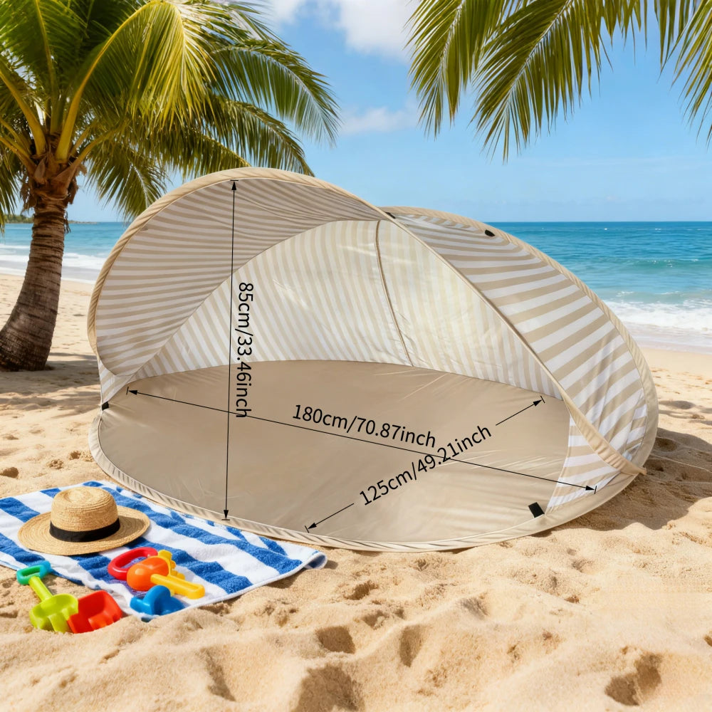 Tienda de Playa Pop-Up 2 Personas Fácil Montaje